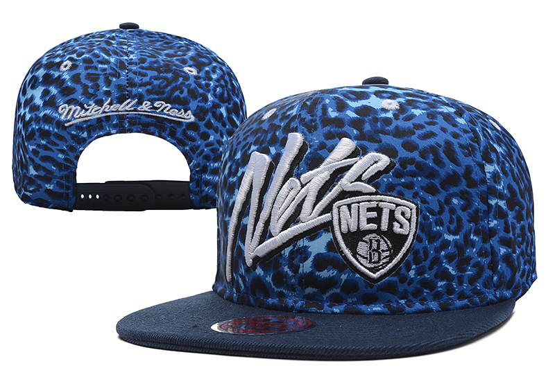 NBA Brooklyn Nets NE Snapback Hat #44